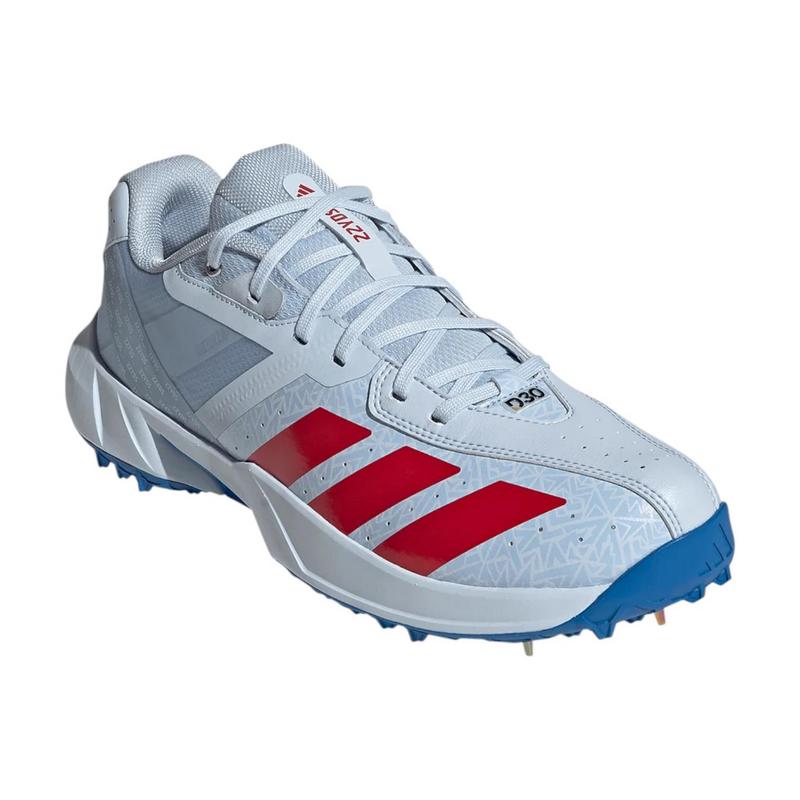 Adidas 22yds Incurza Spike Cricket Shoe 2026 (Crystal/Sky) - main image