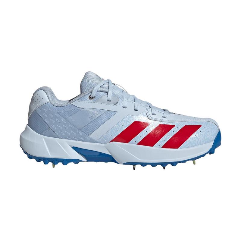 Adidas 22yds Incurza Spike Cricket Shoe 2026 (Crystal/Sky) - main image