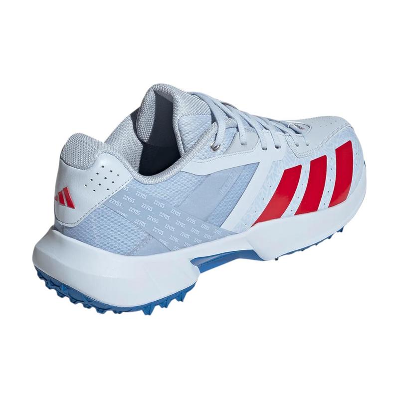 Adidas 22yds Incurza Spike Cricket Shoe 2026 (Crystal/Sky) - main image