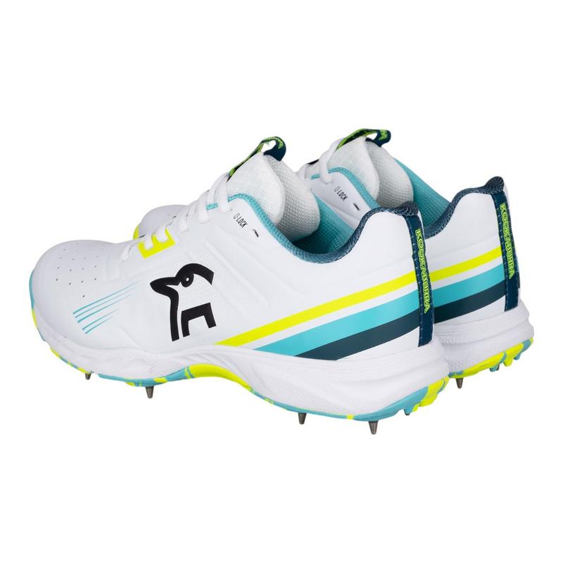 Kookaburra KC 3.0 Spike Cricket Shoe - Aqua/Yellow - main image