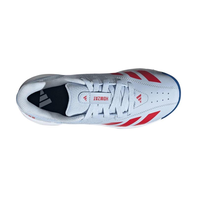Adidas Howzat Spikeless Junior Cricket Shoe 2026 - Crystal/Sky - main image