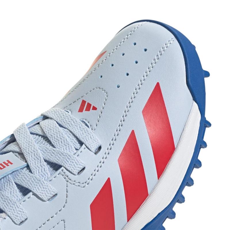 Adidas Howzat Spikeless Junior Cricket Shoe 2026 - Crystal/Sky - main image