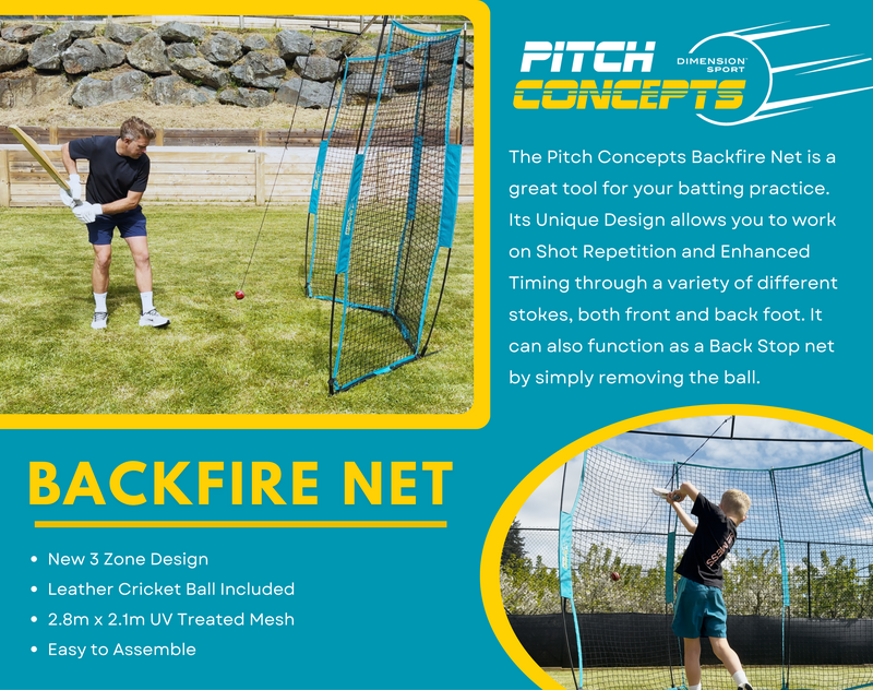 Pitch Concepts Backfire Cricket Net - main image