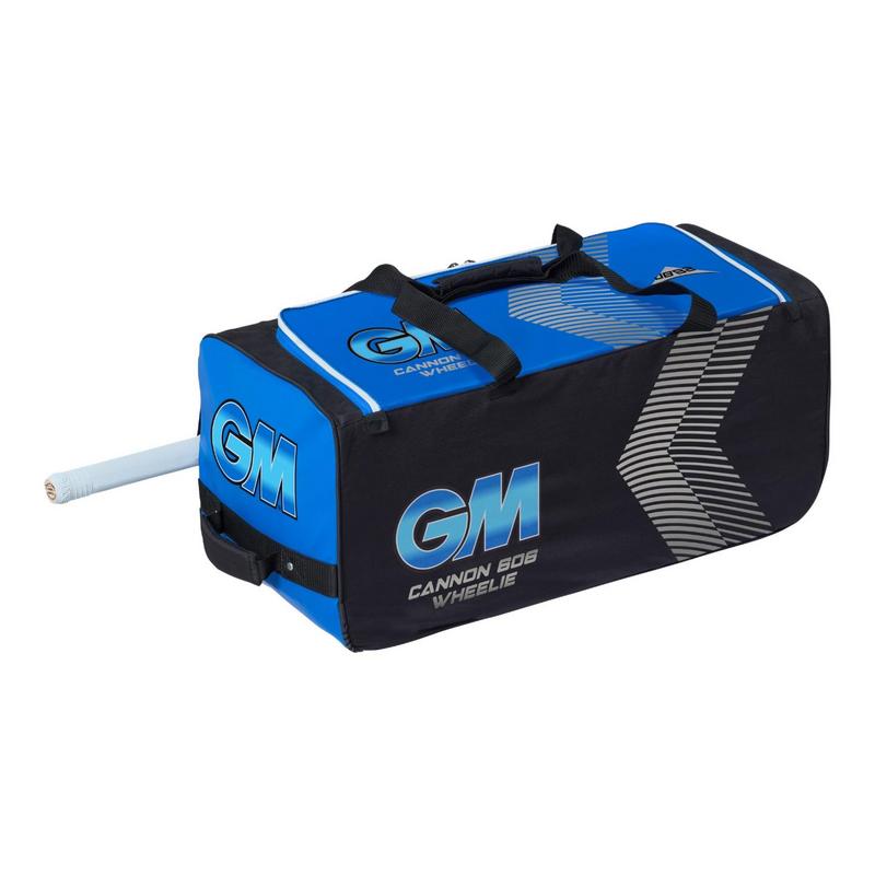 GM Cannon 606 Wheelie Cricket Bag (Blue) - main image