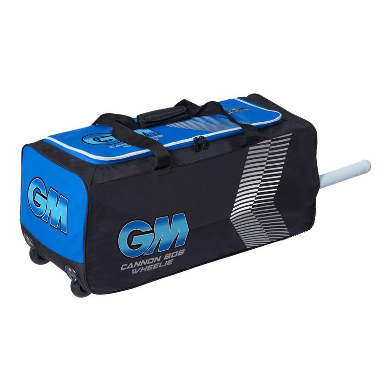 GM Cannon 606 Wheelie Cricket Bag (Blue) - main image
