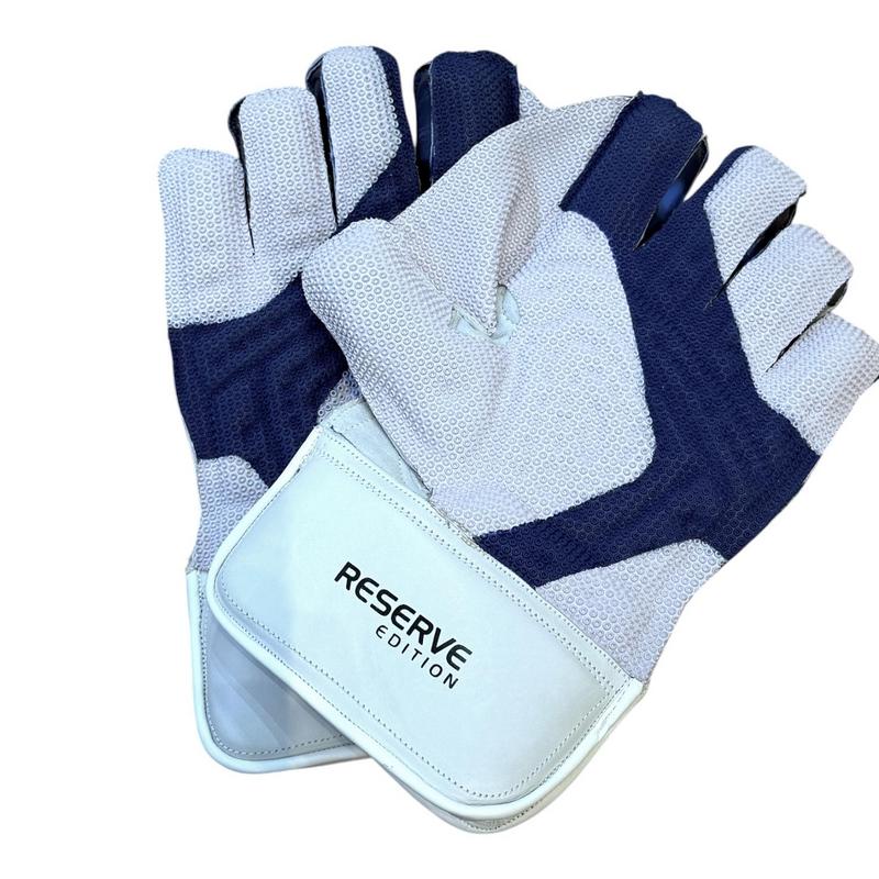 SS Ton Reserve Edition Wicket Keeping Gloves - Blue Camo - main image