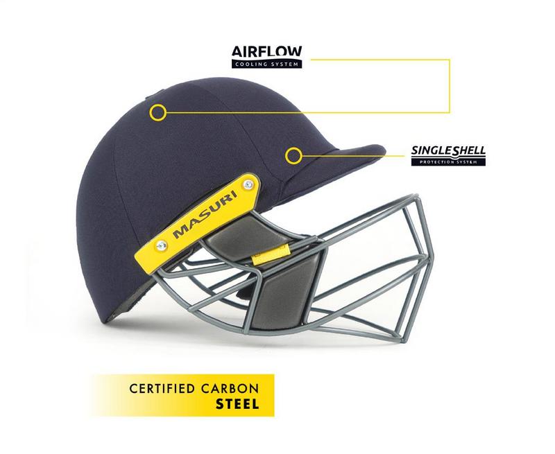 Masuri T Line Steel Cricket Helmet - main image