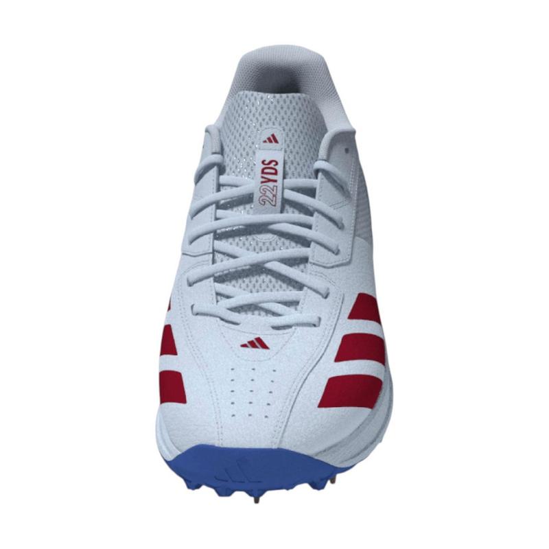 Adidas 22yds Spike Cricket Shoe 2026 (Crystal/Sky) - main image