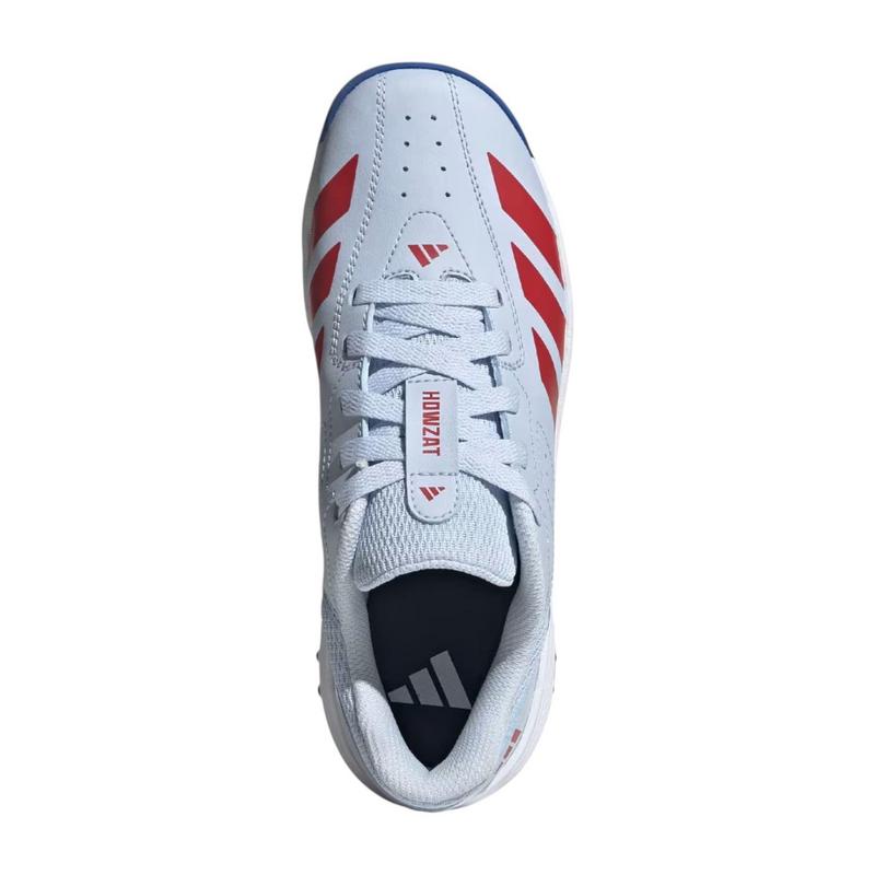 Adidas Howzat Spike Junior Cricket Shoe 2026 - Crystal/Sky - main image