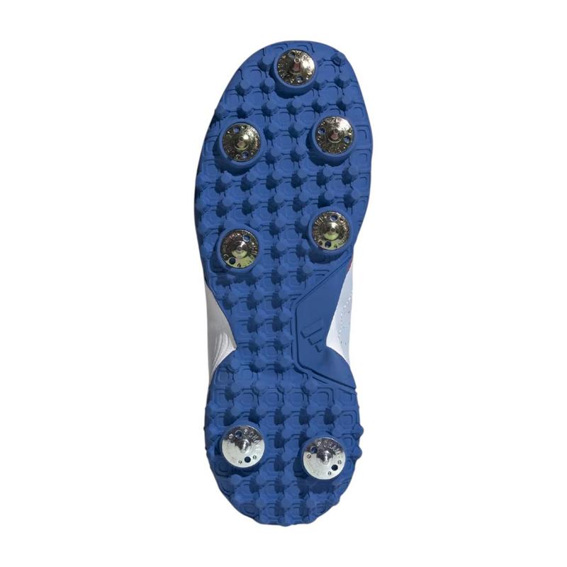Adidas Howzat Spike Junior Cricket Shoe 2026 - Crystal/Sky - main image