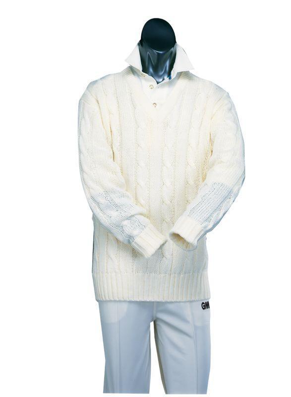 GM Long Sleeve Plain Cricket Sweater - Junior  - main image