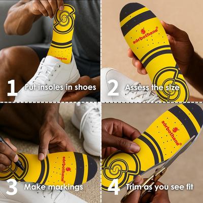 Sorbothane Double Strike Insole Mens & Women - thumbnail image 7