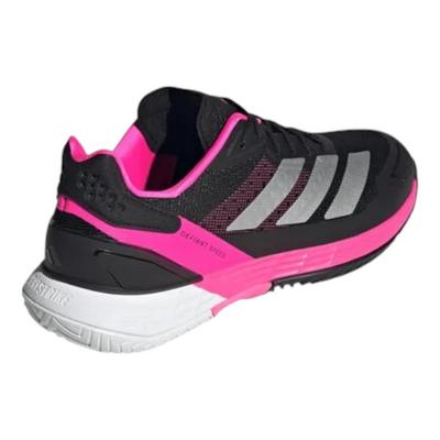 Adidas Defiant Speed 2 Tennis Shoes - Black/Pink - thumbnail image 4