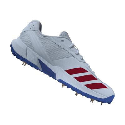 Adidas 22yds Spike Cricket Shoe 2026 (Crystal/Sky) - thumbnail image 6