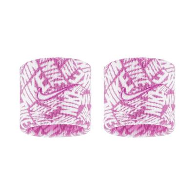 Nike Wristband Dri-Fit Swoosh Classic Printed Pink/White
