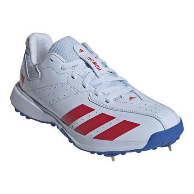 Adidas Howzat Spike Cricket Shoe 2026 - Crystal/Sky